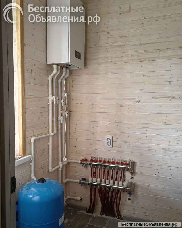 Дом 110 кв м. в деревне с газом с удобной и функциональной планировкой, которое гарантирует комфо