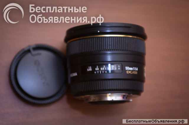 Sigma AF 50mm f1.4 EX DG HSM для Sony Minolta A