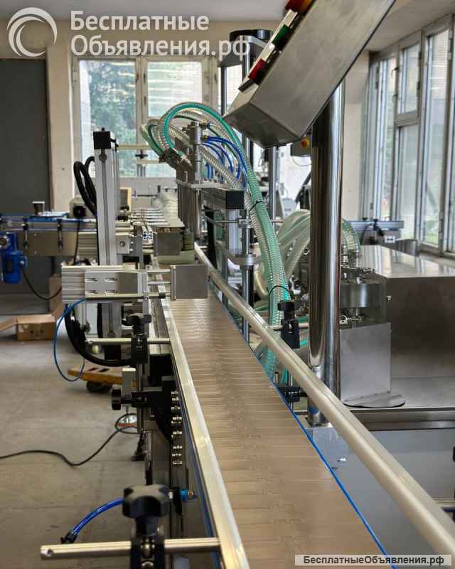 Аппарат для розлива в стеклянные бутылки