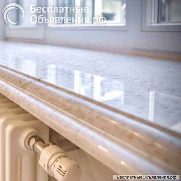 Столешницы, подоконники, камины, полы, лестницы, плитка для мощения и облицовки