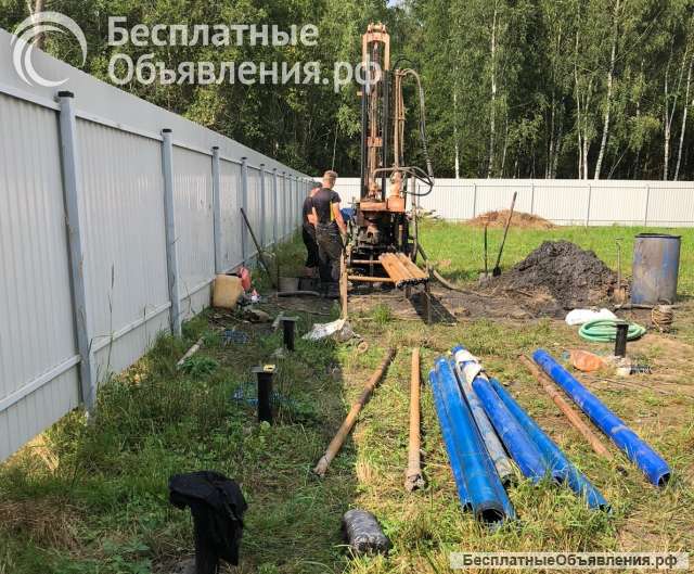 Бурим скважины как на известняк и песок в МОСКОВСКОЙ области