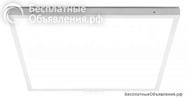 Светильник для потолка армстронг 600х600, опал