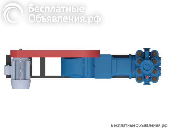 Насосный агрегат АН-125 с электродвигателем ВЗИ на раме