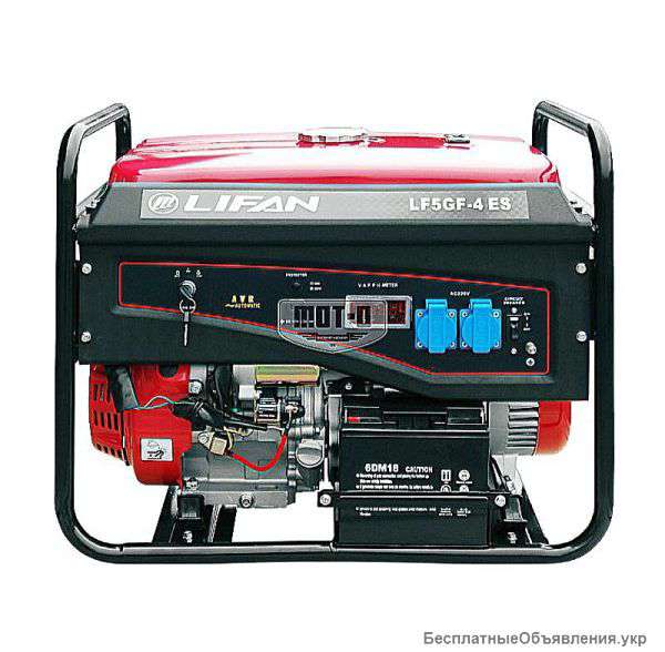 Газовый- бензоелекрогениратор LIFAN