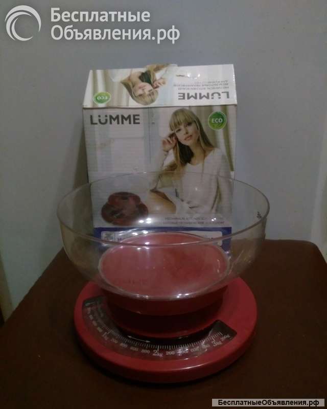 Весы бытовые механические Lumme LU-1303