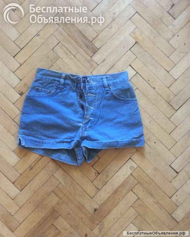 Шорты джинсовые W 30, L 32