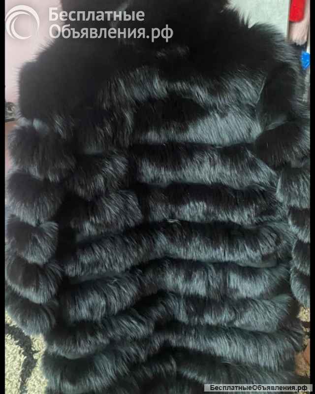 Натуральные шубы из лисы