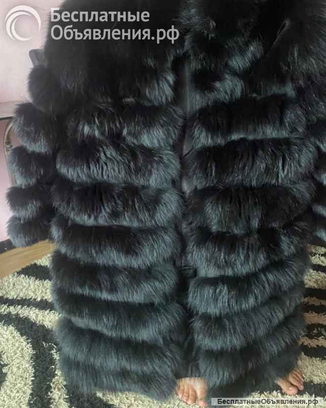 Натуральные шубы из лисы