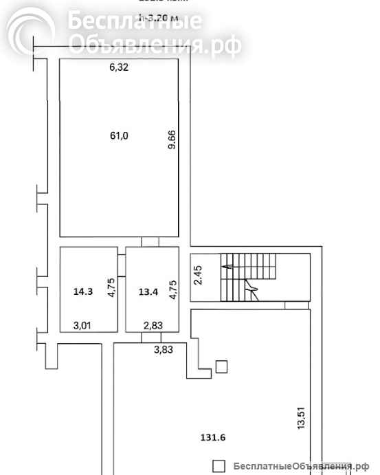 Сдается помещение 392 м²