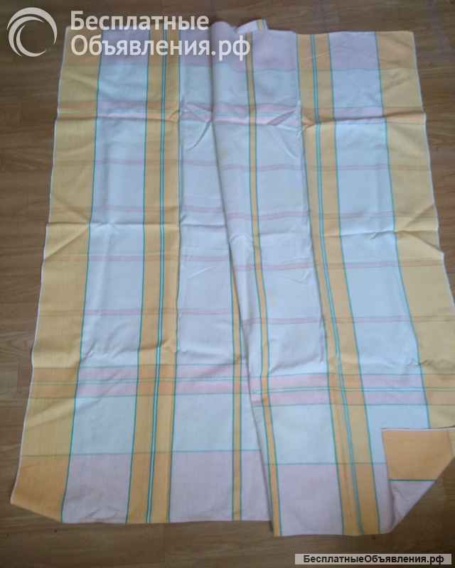 Плед флис. Полотенца, скатерть лен СССР, носовые платки