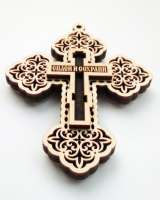 Крест автомобильный на присоске