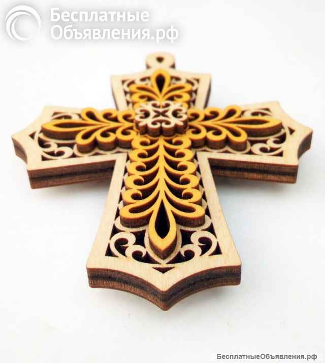 Крест декоративный на присоске
