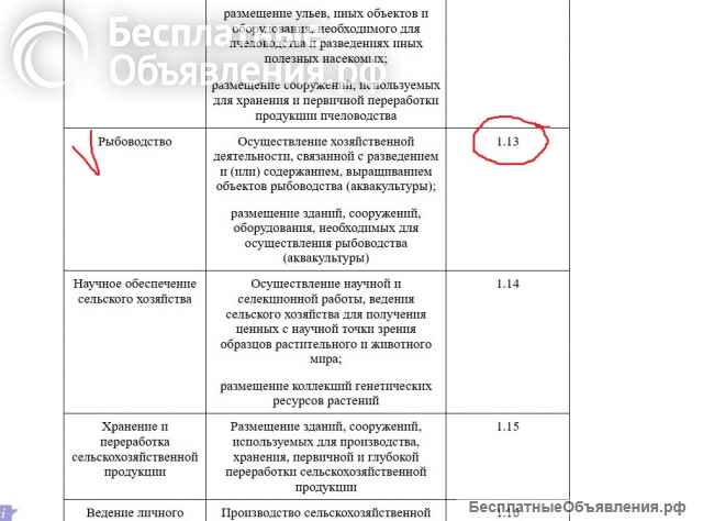 Участок для аквафермы на севере Московской области