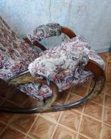 Кресло качалка, стул, журнальный стол пр-во СССР