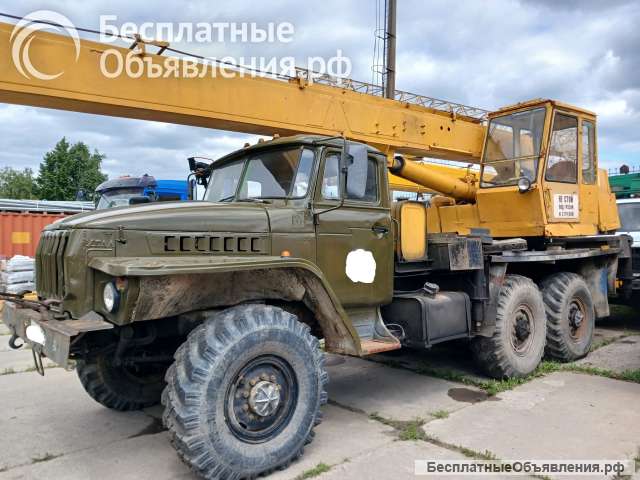 Кран автомобильный 15 тонн КС-3574