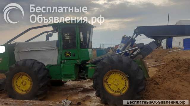 Трелевочный трактор 748L John Deere