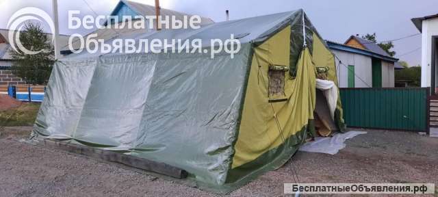 Палатка новая брезентовая