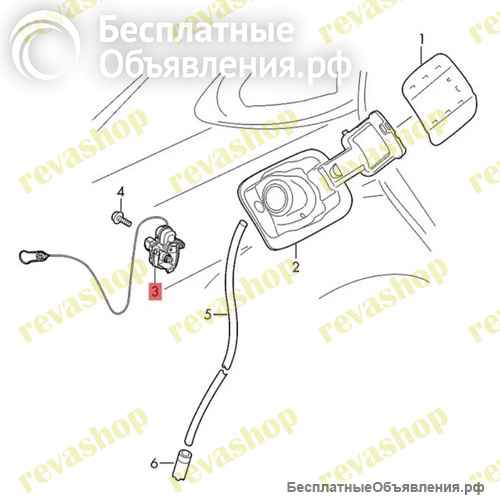 Мотор привода лючка бензобака для vw audi 8V0862159 Мотор привода открывания лючка бензобака, новый
