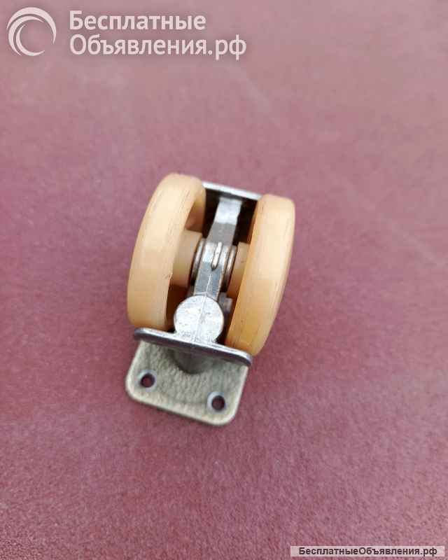 Опора, ножки для мебели, мебельные. Опера колёсная для мебели. (Дивана, стола, комода и др) Уп. 80 ш