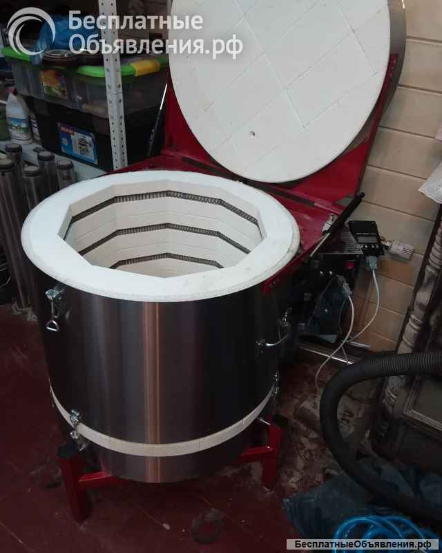 Печь для обжига керамики и глины