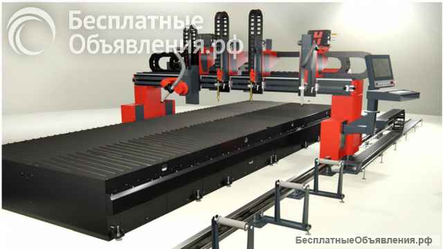 Станок термической резки металла ГИПЕРПЛАЗМА Extra с 3D резкой 2000x6000мм