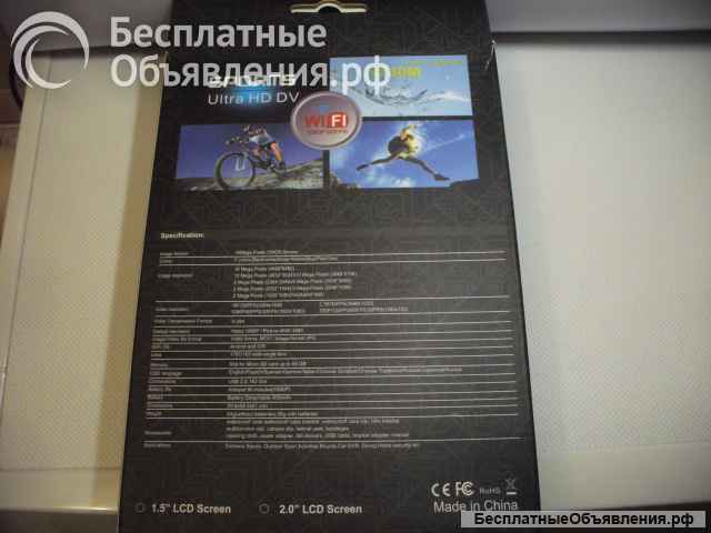 Экшн камера 4К Sports ULTRA HD