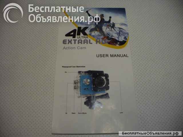 Экшн камера 4К Sports ULTRA HD