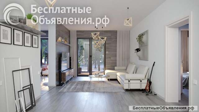 Дом в Степаньково, с отделкой