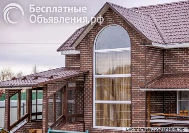Фасадную плитку Хауберк на отделку дома