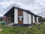 Загородный дом из блока под ПМЖ от застройщика 6,3 соток теплый пол