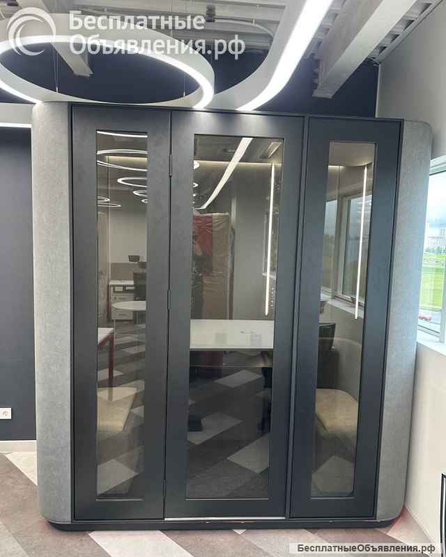 Тишина на работе: акустические кабинки SitUp для максимальной продуктивности