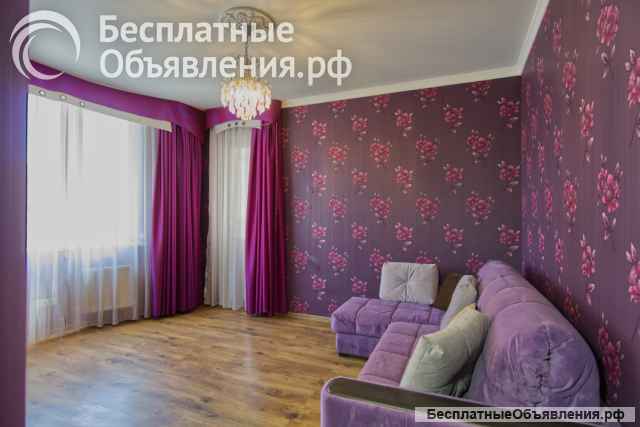 Большая 2-х комнатаная квартира-«бабочка» с тремя балконами