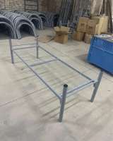 Кровати металлические одноярусные для рабочих