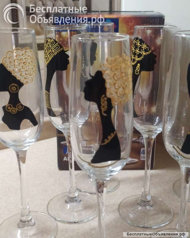 Фужеры для вина шампанского