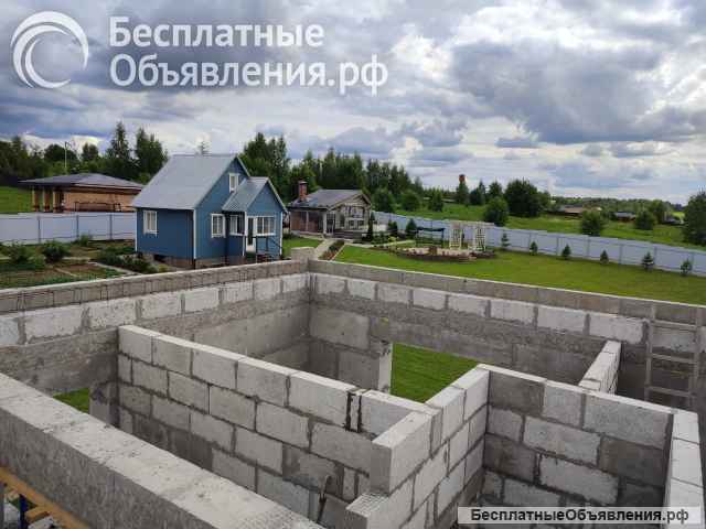 Домокомплект из полистиролбетона панели крупноформатные паз-гребень