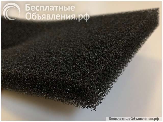 Фильтрующий материал из пенополиуретана