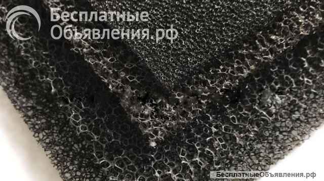 Фильтрующий материал из пенополиуретана