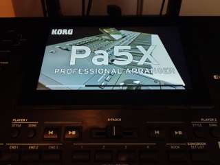 Синтезатор Korg Pa5X