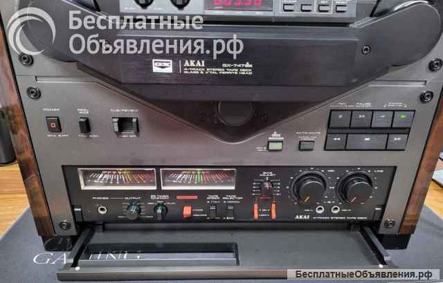 747 японский катушечный магнитофон