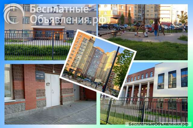 1кв-44м в СПб в новом жилом комплексе на берегу Невы
