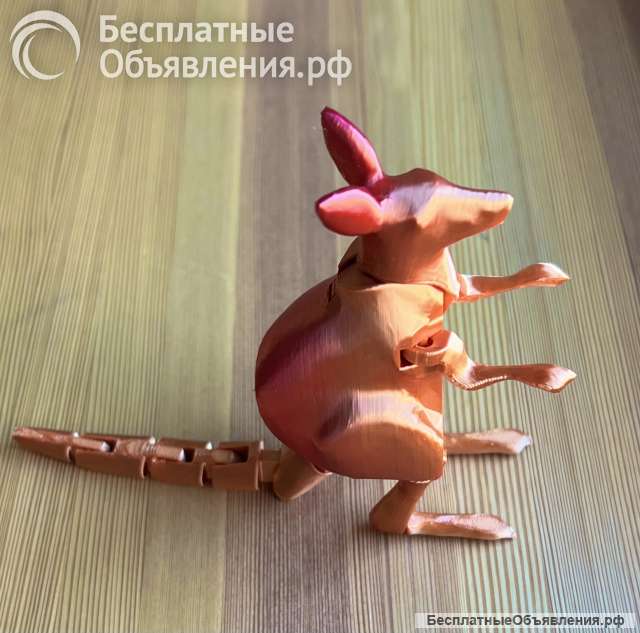 Подвижные игрушки напечатанные на 3d принтере