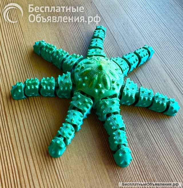 Подвижные игрушки напечатанные на 3d принтере