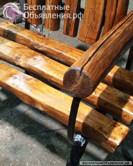 Кресло из массива сосны "Лапа медведя"