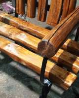 Кресло из массива сосны "Лапа медведя"