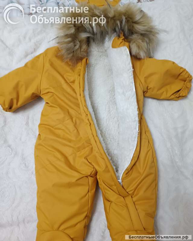 Комбинезон зимний, детский, размер 80