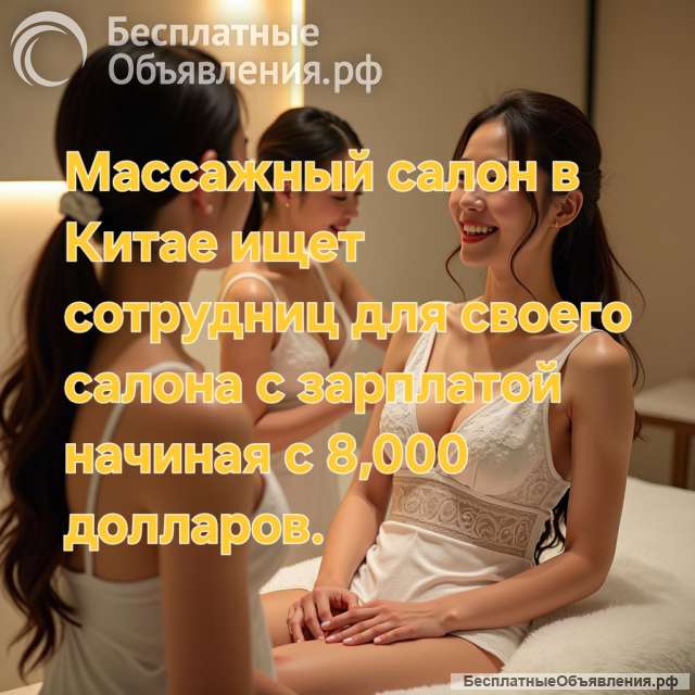 Работа в Китае