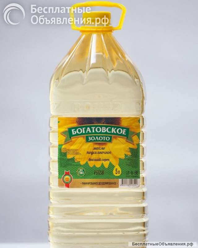 Подсолнечное масло оптом