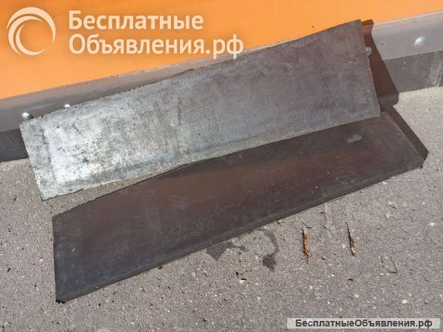 Ремонтная пластина на отвал 1000x250x40 с металлокордом