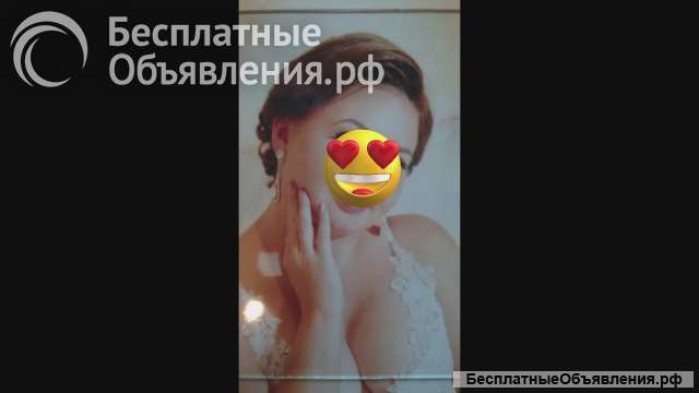 Красивое, белое свадебное платье 44-48размер