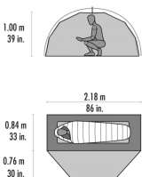 Одноместная палатка MSR Elixir 1. Новая в упак., +футпринт Палатка MSR Elixir 1 обновленная версия